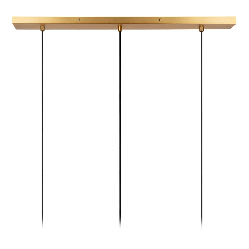 Pendellampe 3-Leuchten Corina Schwarz Lucide 5411212032027
