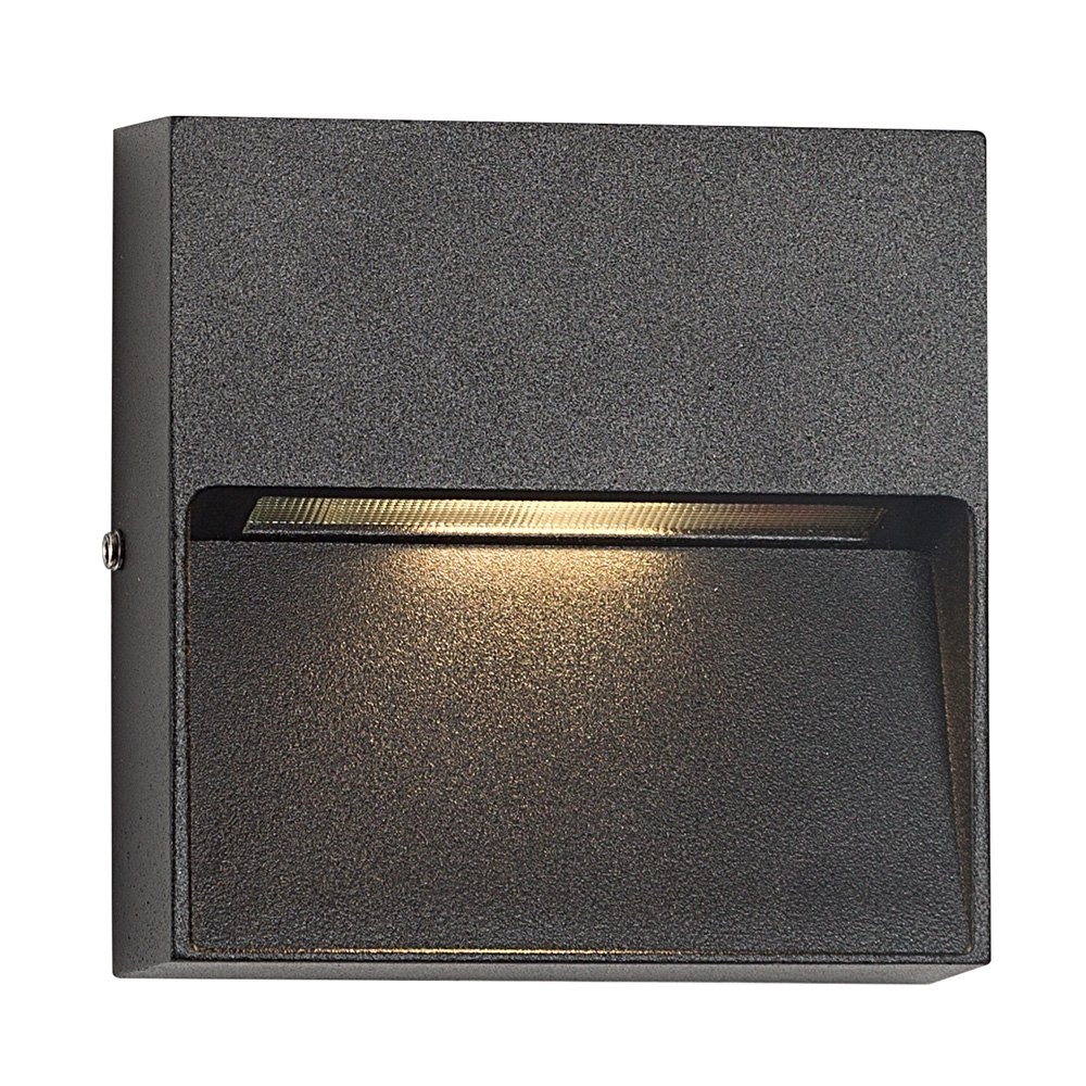 LED-Außenleuchte Shadow Square runter