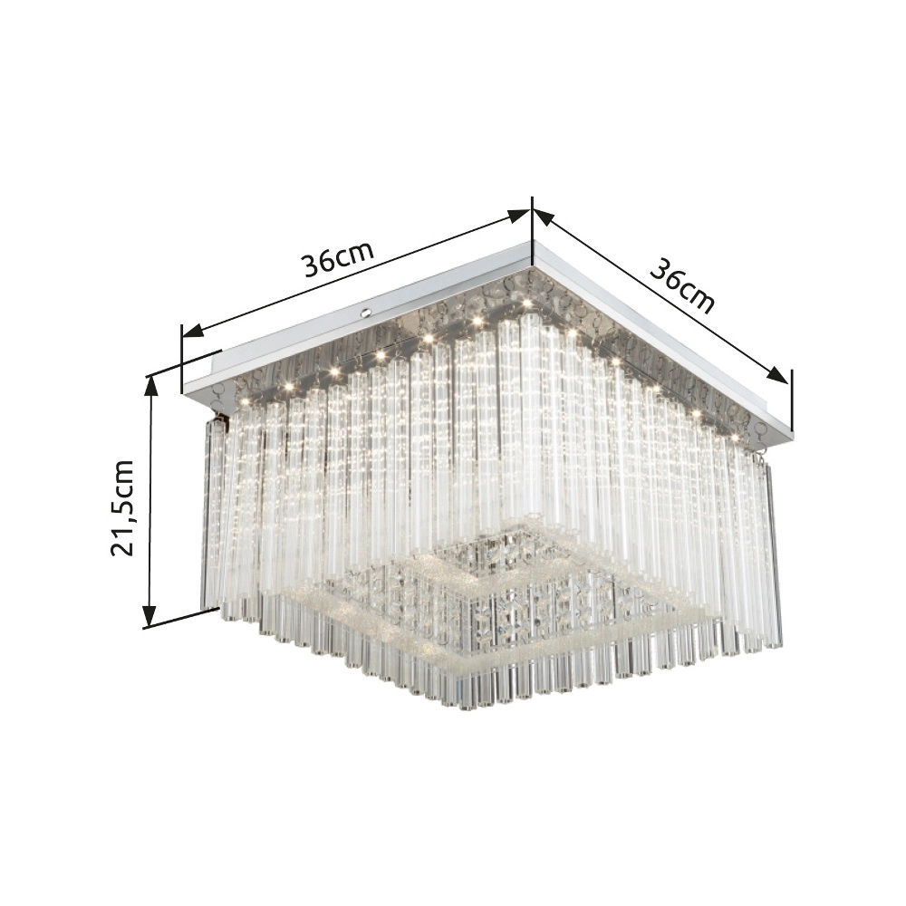 Deckenlampe Vince Chrom Globo 9007371319480