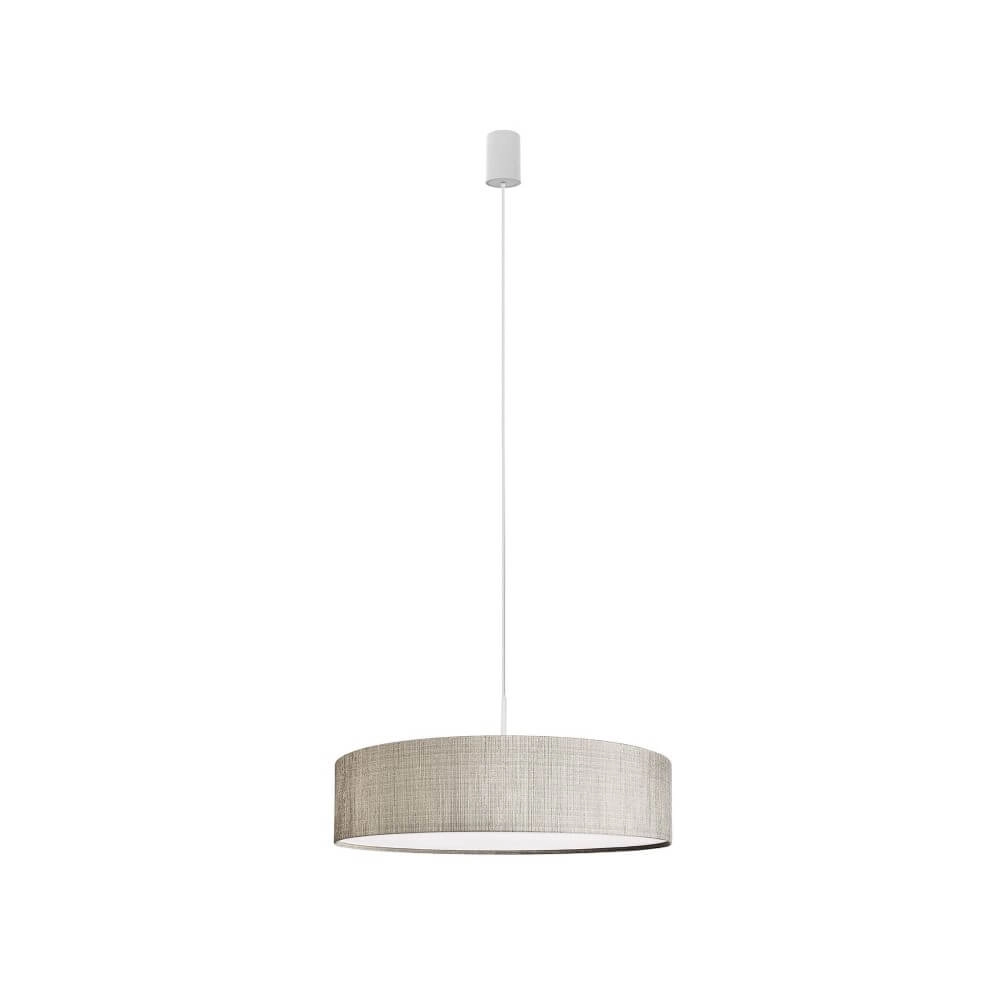 Graue Hängelampe Turda Ø 50cm