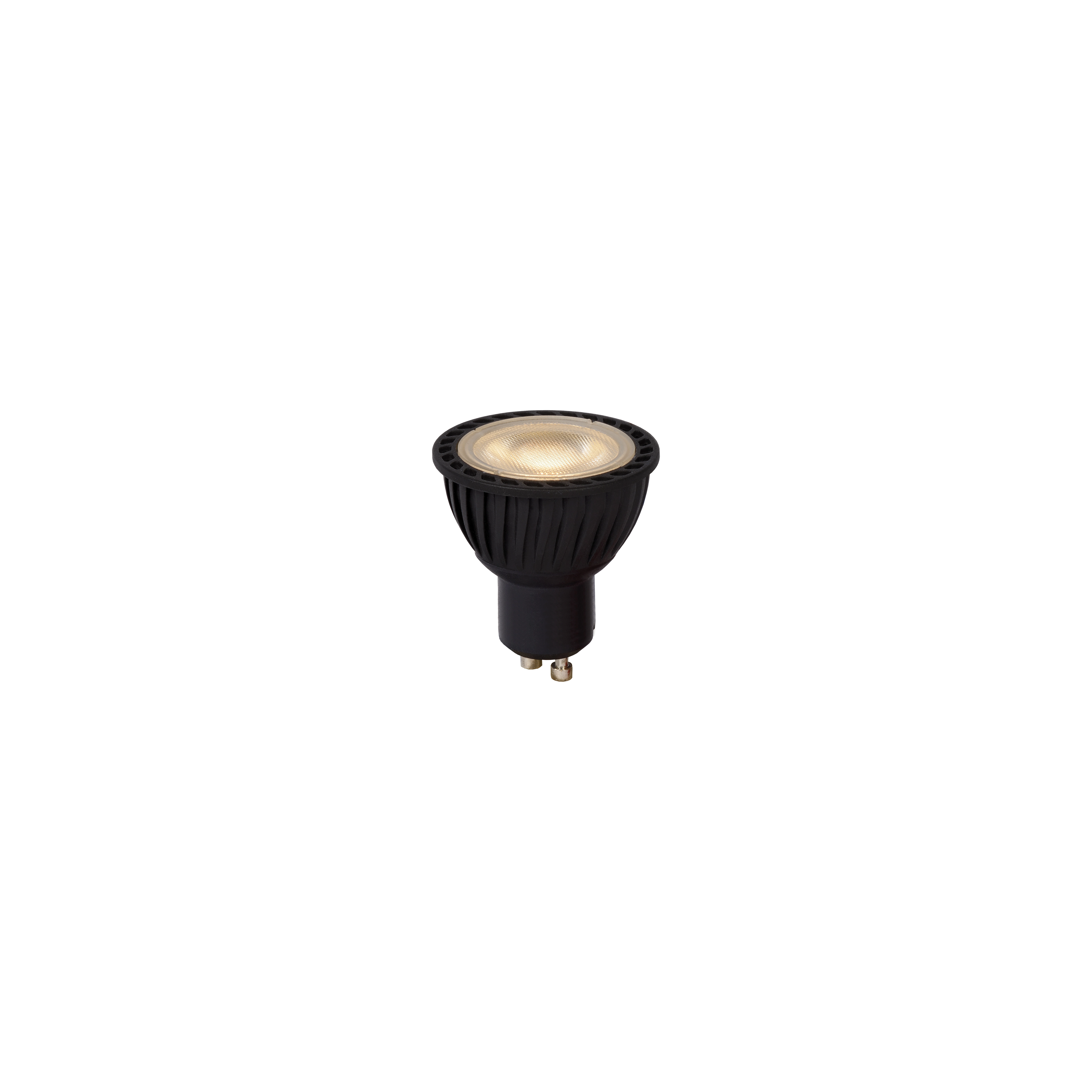 5W Led GU10 - 3000K schwarz dimmbar Lucide 5411212490643