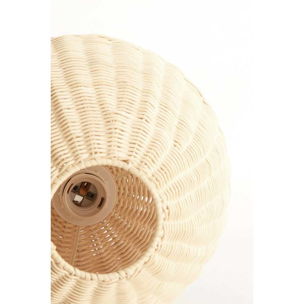 Rattan-Tischlampe Mavon Ø 27,5 cm – natürliches Rattan Light & Living 8717807820527