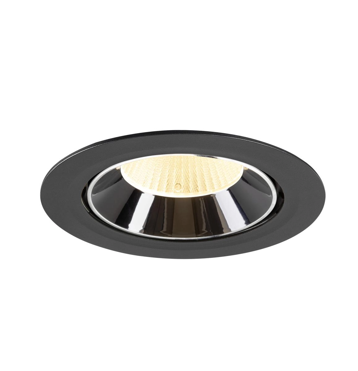 Einbau-Strahler Numinos Gimble XL schwarz/chrom 3000K - 40gr SLV 4024163308670
