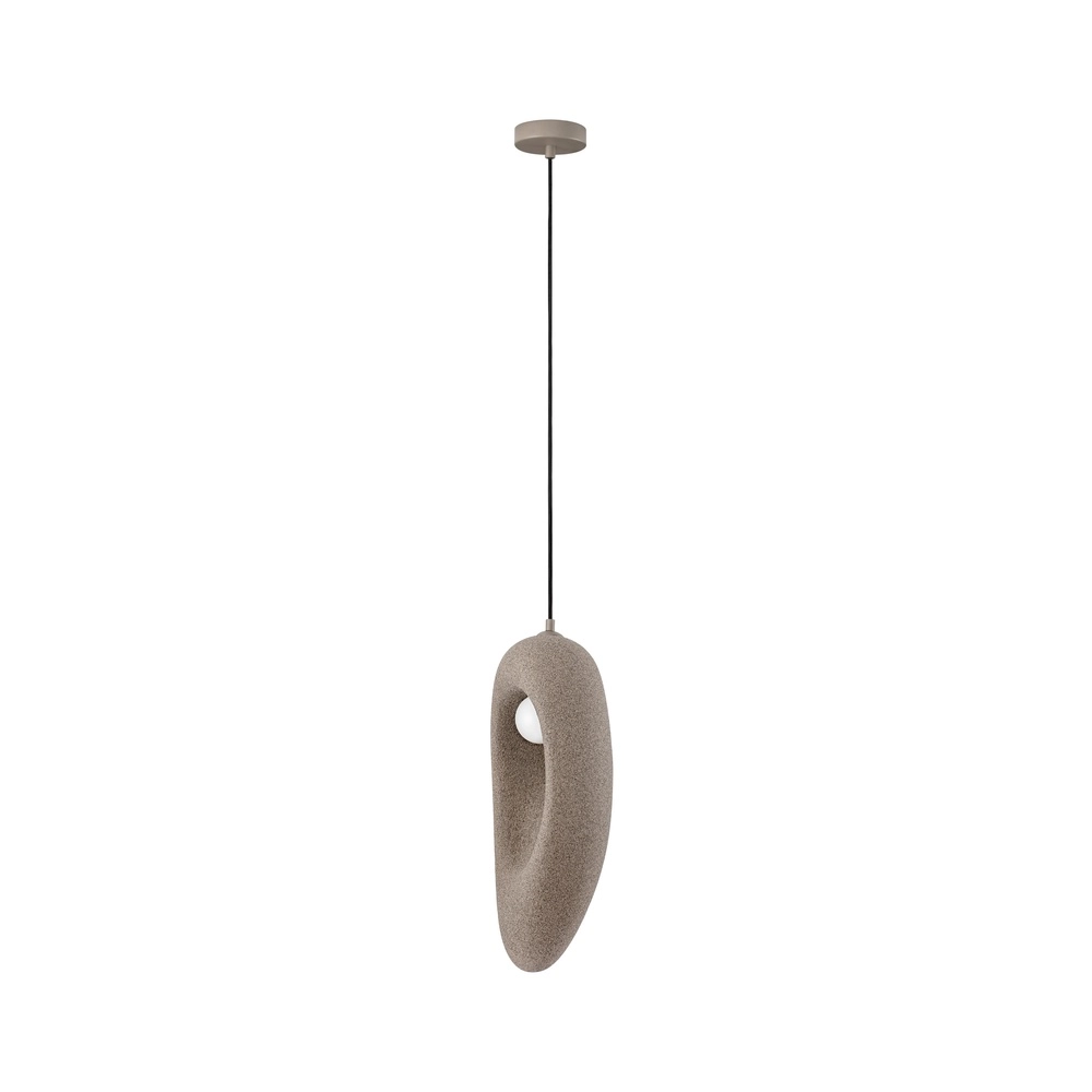 Natürliche Pendelleuchte Tempus braun 48cm Lyora 5212017476869