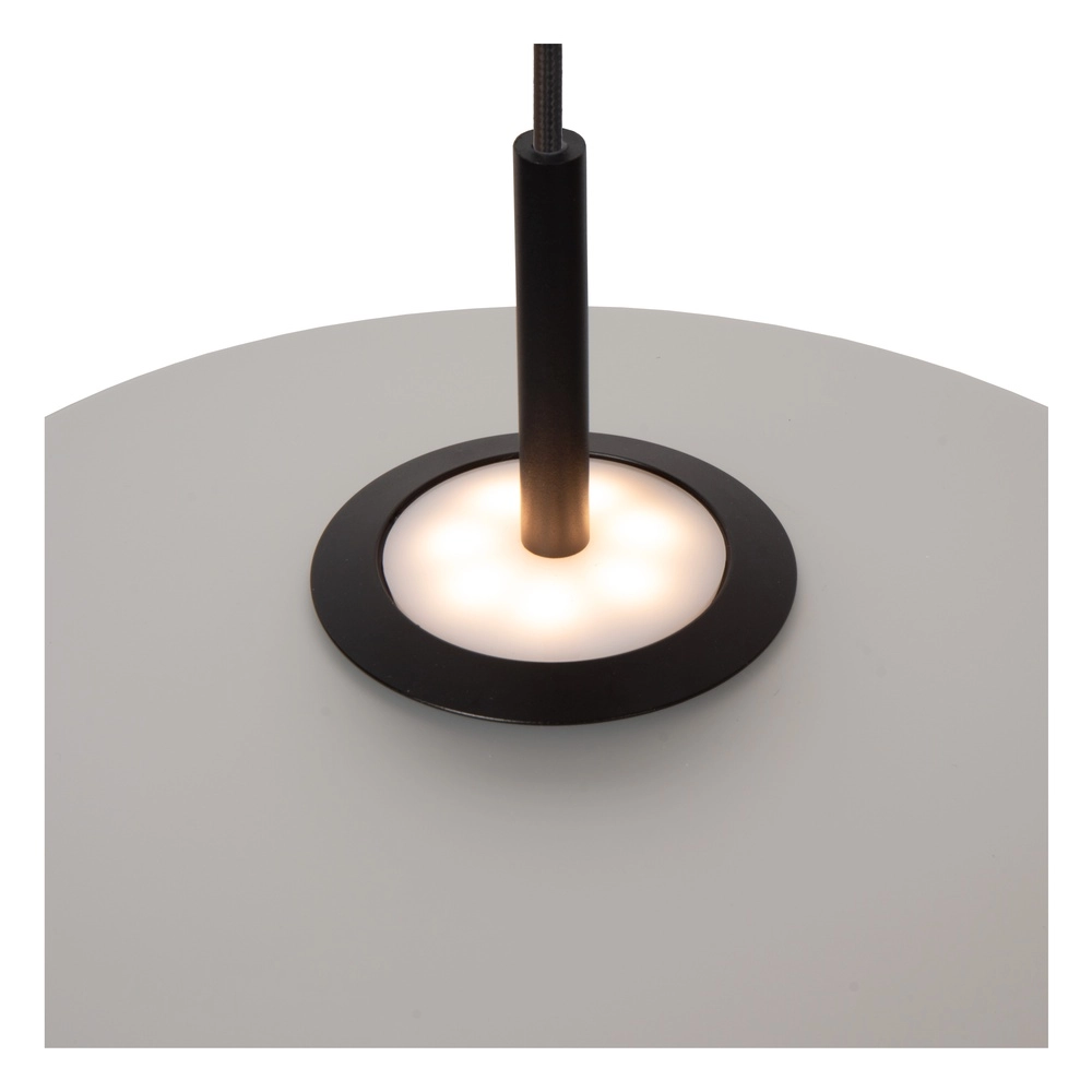Elegante Pendellampe Menga Ø 40 cm weißes Glas Premium by Lucide 5411212251183