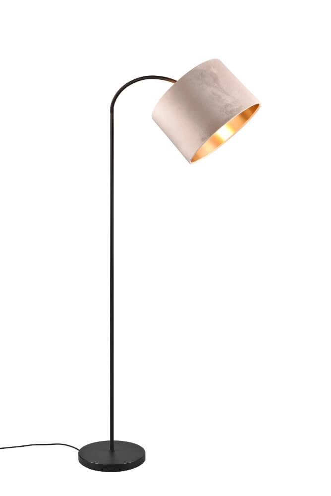 Stehende Stehlampe Julieta Kapuze aus Samt Trio 4017807574159