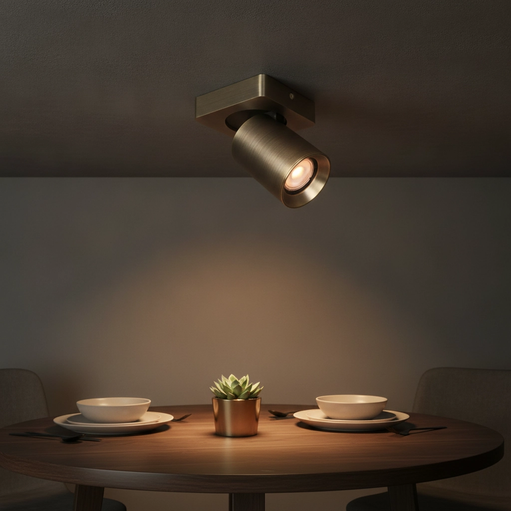 Deckenlampe Megano 1-flammig Antikbronze