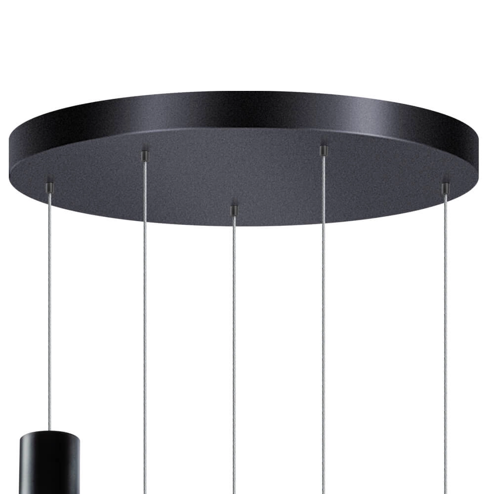5-flammige Loft-Hängelampe Gary Glas ETH 8720195302216
