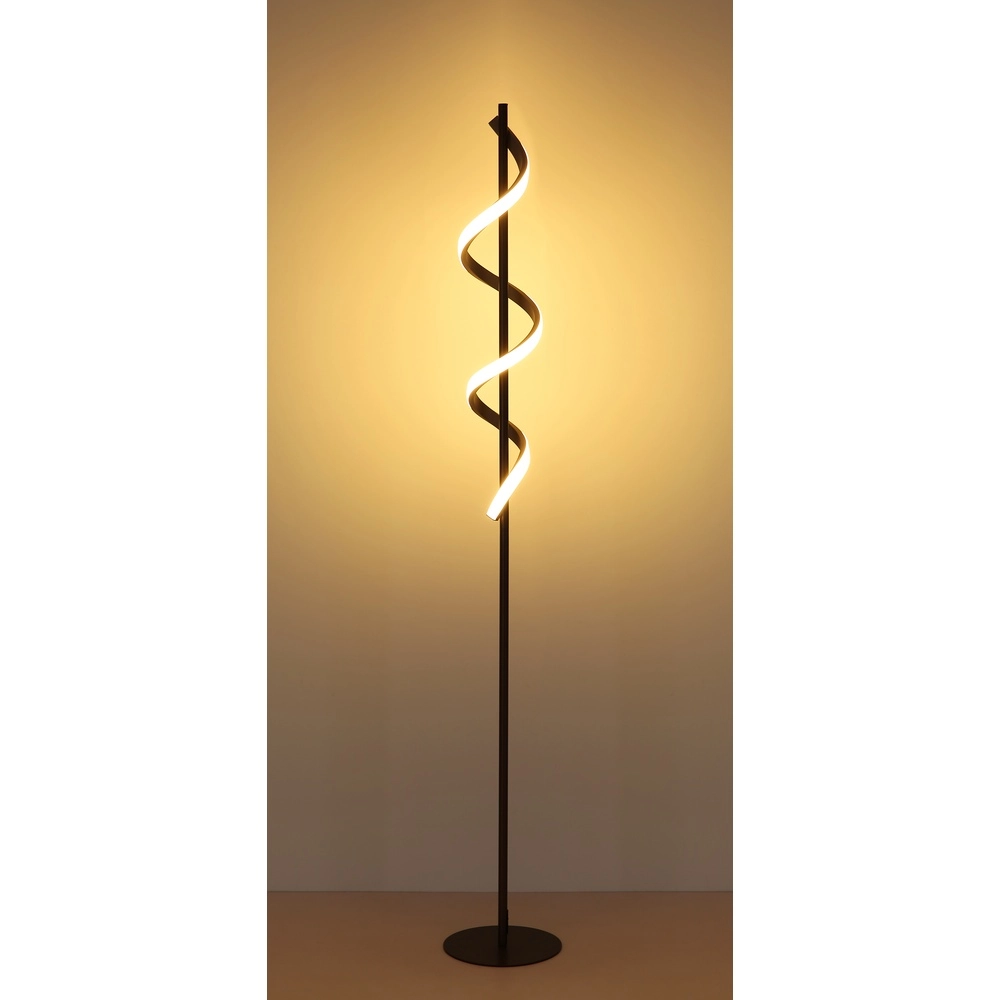 Stehlampe Spiro Bronze mit braunem Sand Globo 9007371590315
