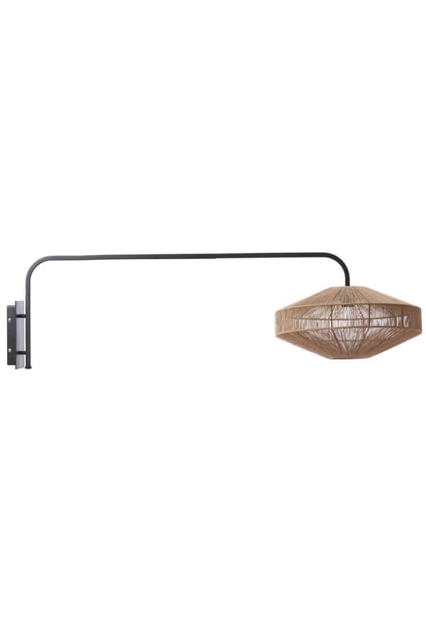 Rattan-Wandleuchte Lyra ca. 115cm Light & Living 8717807681173