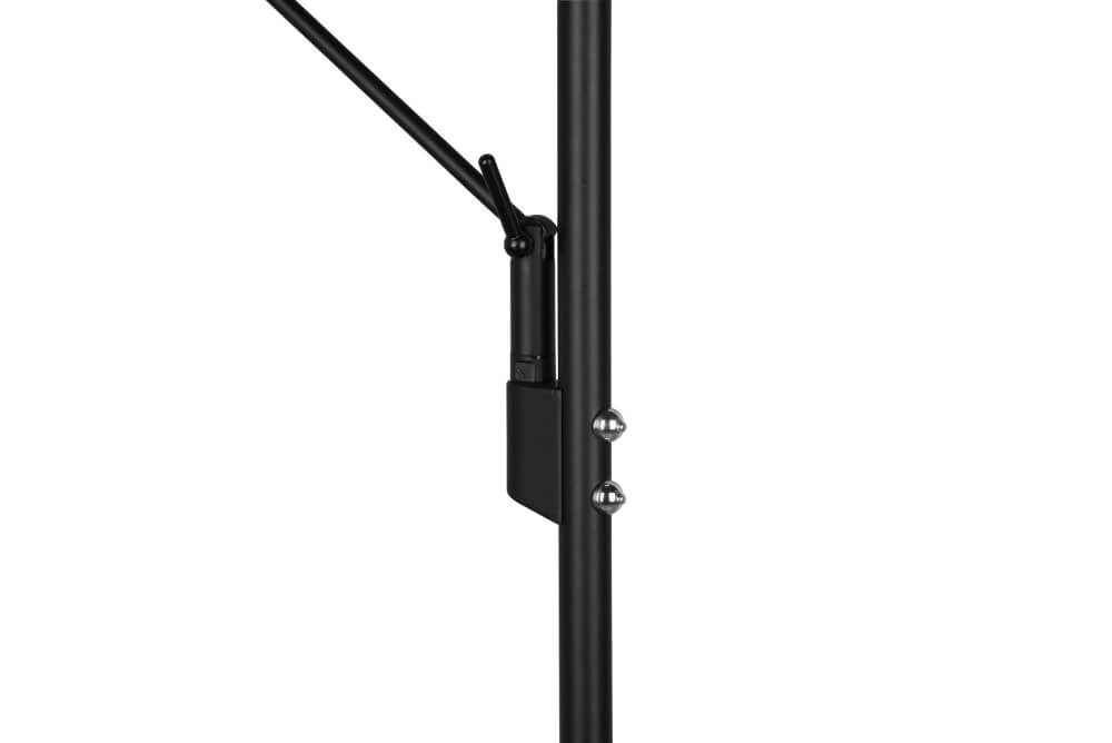Schwarze LED-Leselampe Brantford Trio 4017807525267