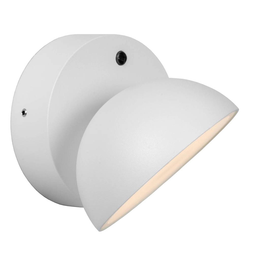 Design-Wandlampe Finn mit Sensor weiß Lucide 5411212221629