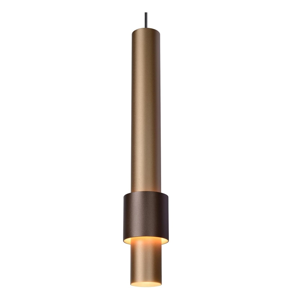 Elegante Pendellampe Margary 5-helles Kaffeebraun Lucide 5411212241900