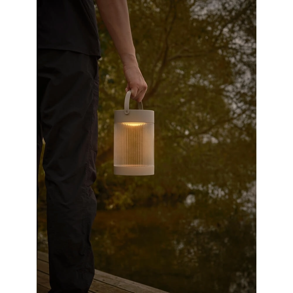 Tischlampe Coupar Sandbraun Solar Nordlux 5704924023453