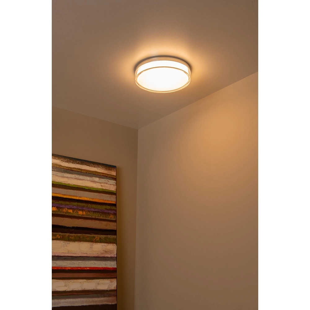 Deckenlicht Plano Ø 28cm Chrom Lucide 5411212782939