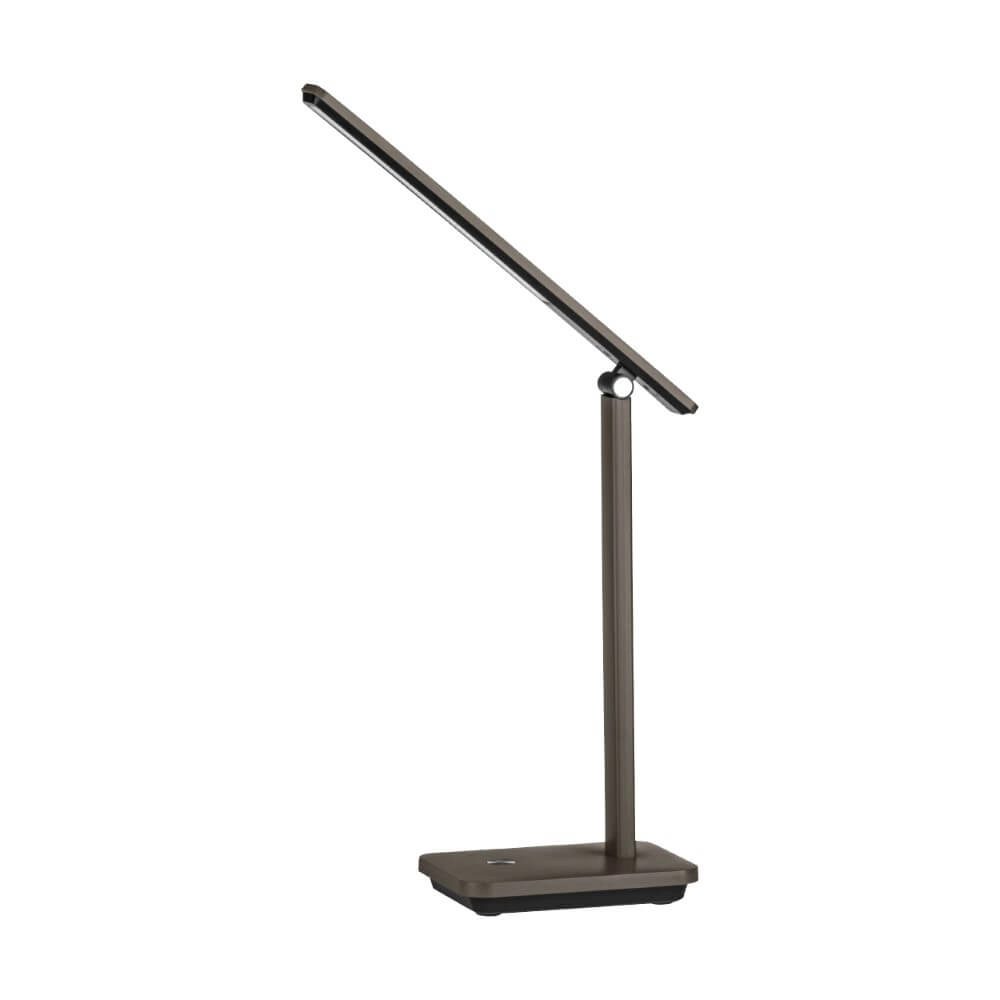 LED-Schreibtischlampe Iniesta Cappuccino