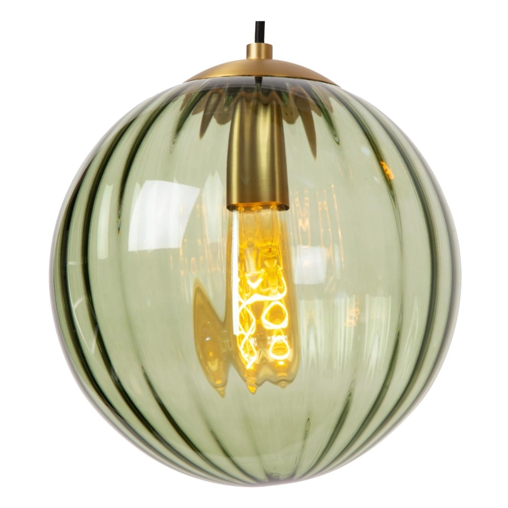 Pendellampe Monsaraz Ø 25 cm grünes Glas