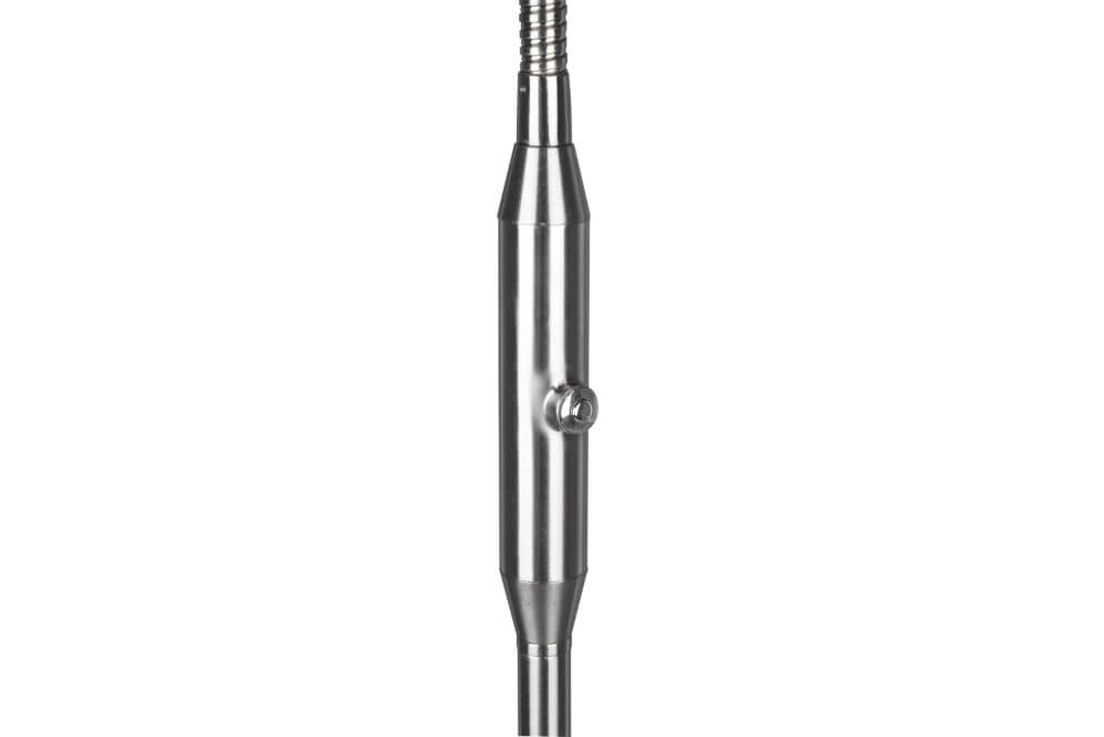 Stehlampe Monza 145 cm Edelstahl Trio 4017807505825