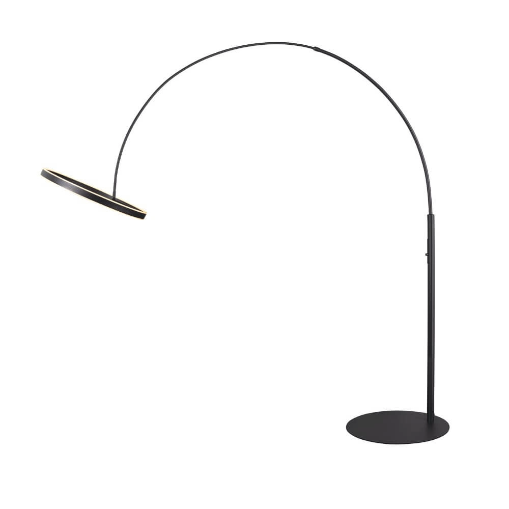 LED-Bogenlampe One Schwarz – 232 cm SLV 4024163265546