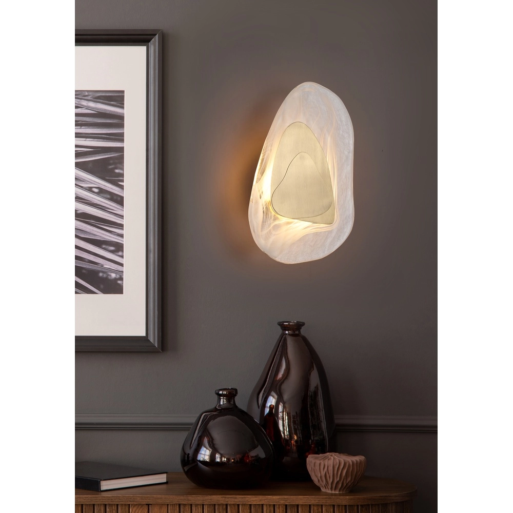 Wandleuchte Destiny Gold