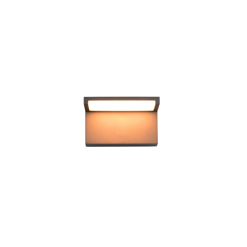 Moderne Wandlampe Ravi Anthrazit Trio 4017807686876