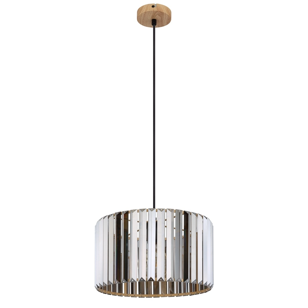 Pendellampe Run Holz Ø 35cm Globo 9007371513963
