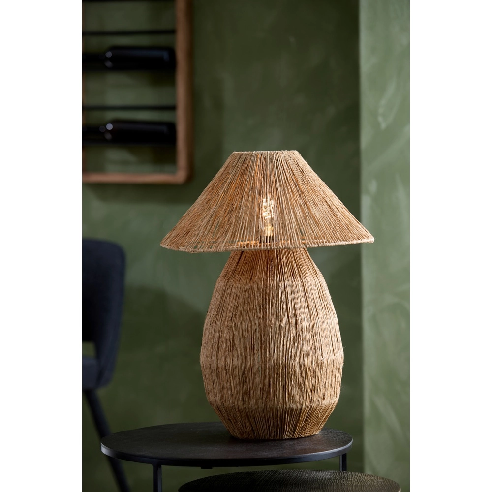 Jute-Tischlampe Maruva Ø 40 cm Schatten Light & Living 8717807836696