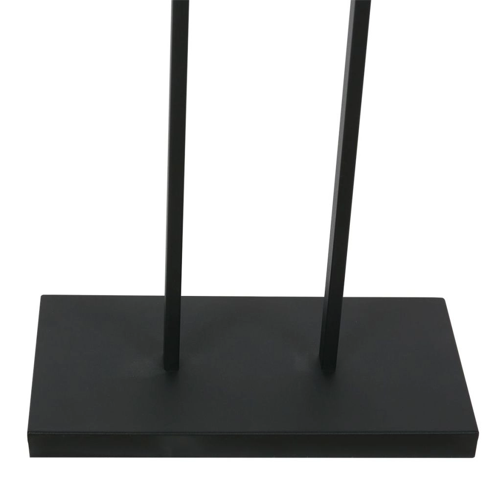 Schwarze Stehlampe Stang mit Korkkappe Ø50 cm Steinhauer 8712746180411