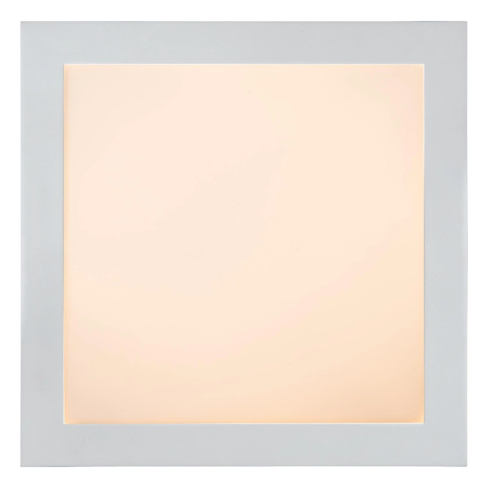 Deckenlicht Brice-Led 30 cm quadratisches IP44-Weiß Lucide 5411212281357