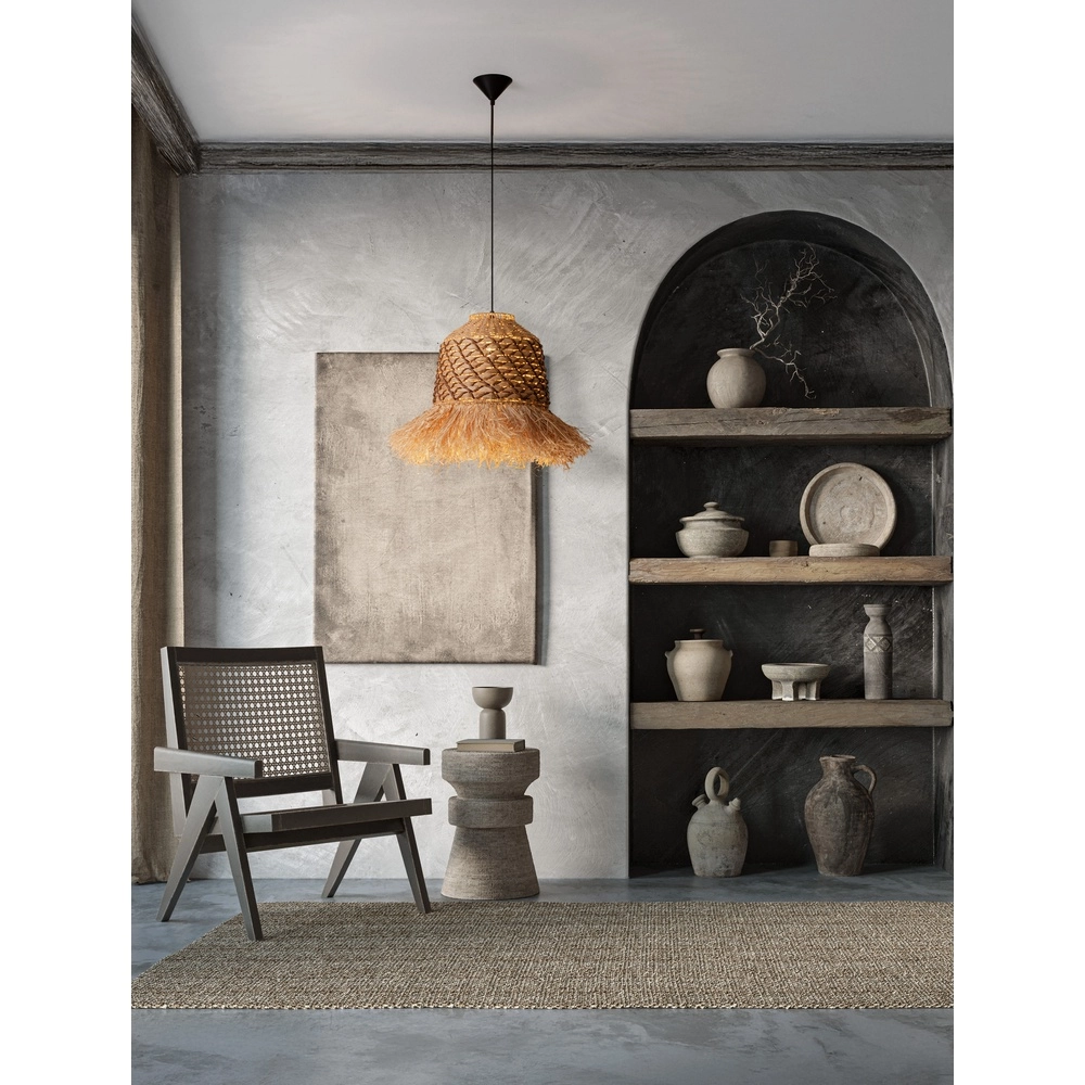 Stroh-Lampe Sorello braun Lyora 5212017477415