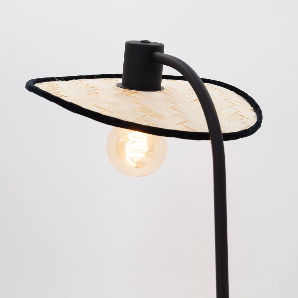 Rattan-Schreibtischlampe Marywell Eglo 9002759440466