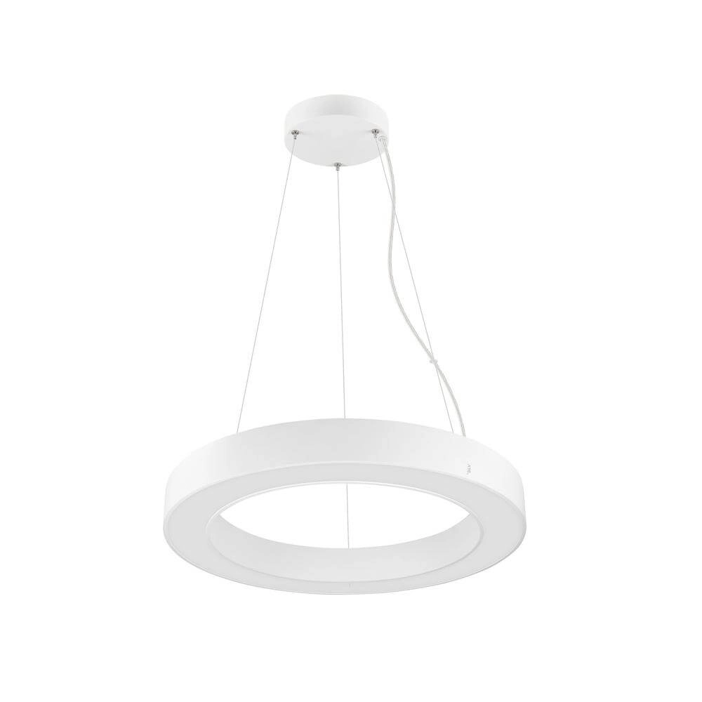 Weiße Pendelleuchte Medo Ring 60 Ø 60cm SLV 4024163298070