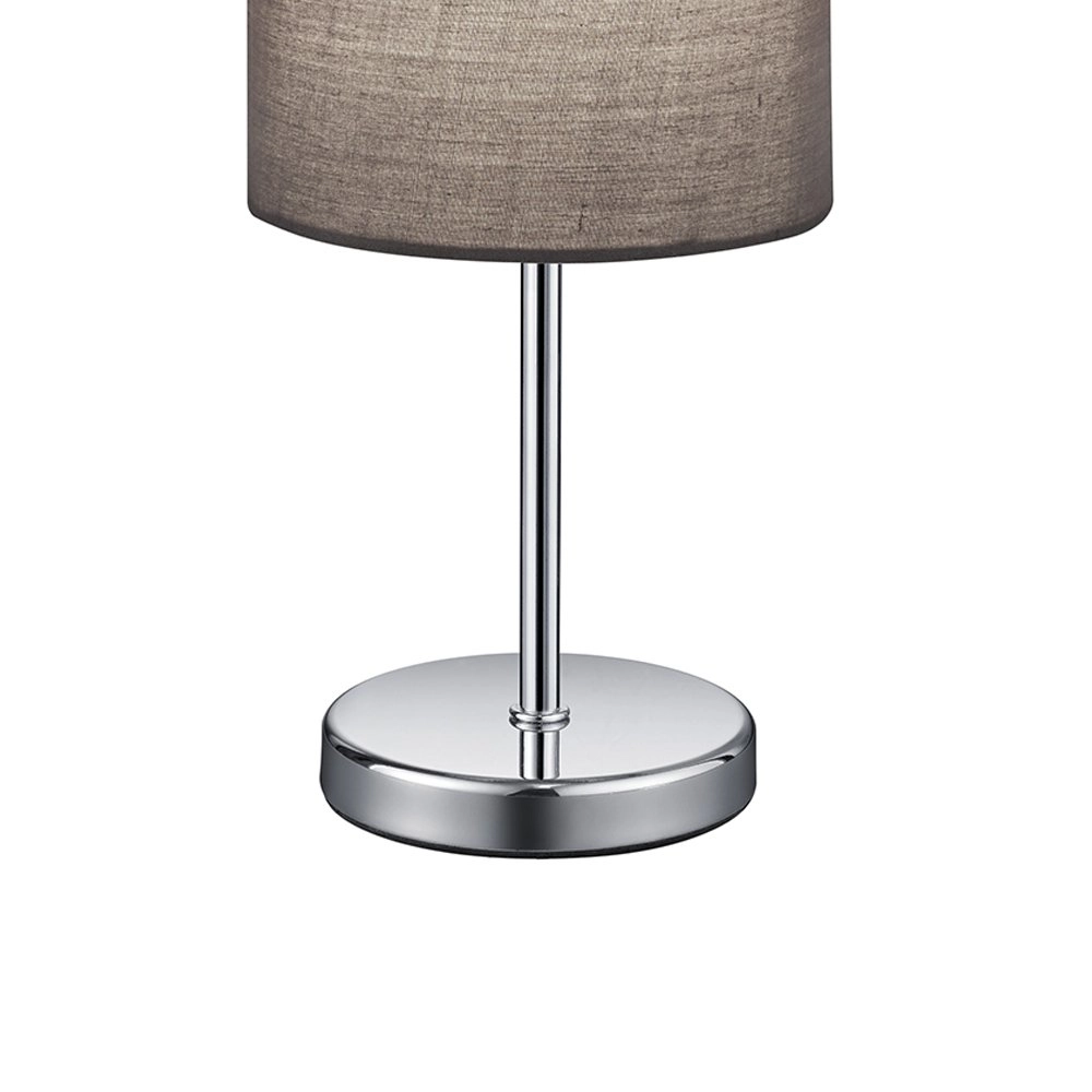 Tischlampe Lampenschirm Jerry grau Trio 4017807369663
