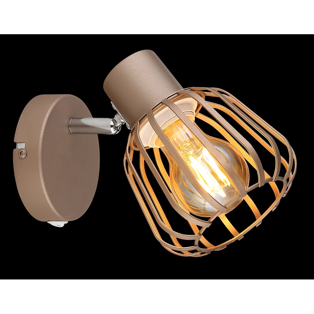 Wandlicht Olin Kaffeebraun Globo 9007371583577