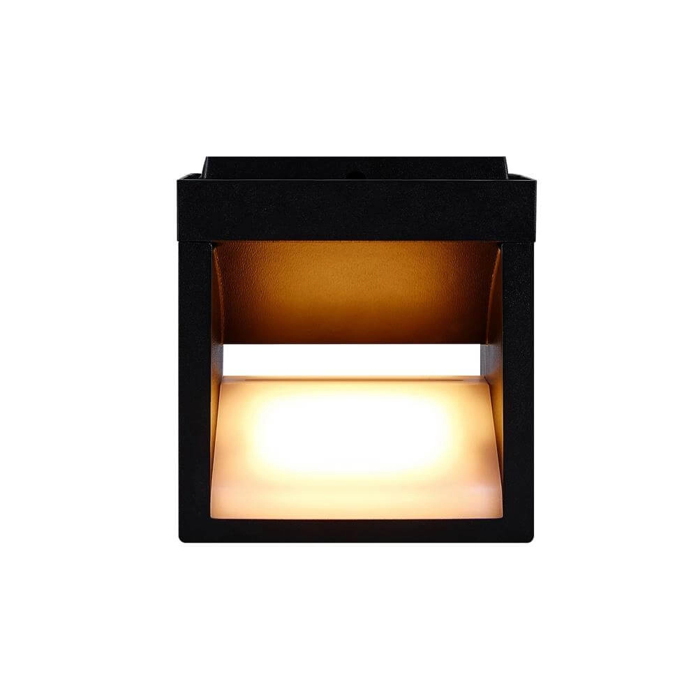 Quadratische Wandleuchte Rivo schwarz Nordlux 5704924023521