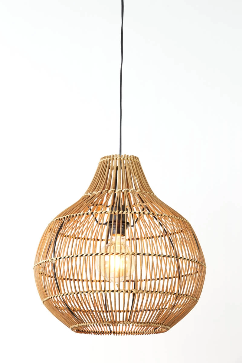 Pendelleuchte Pacino Rattan Ø 40cm Light & Living 8717807614546