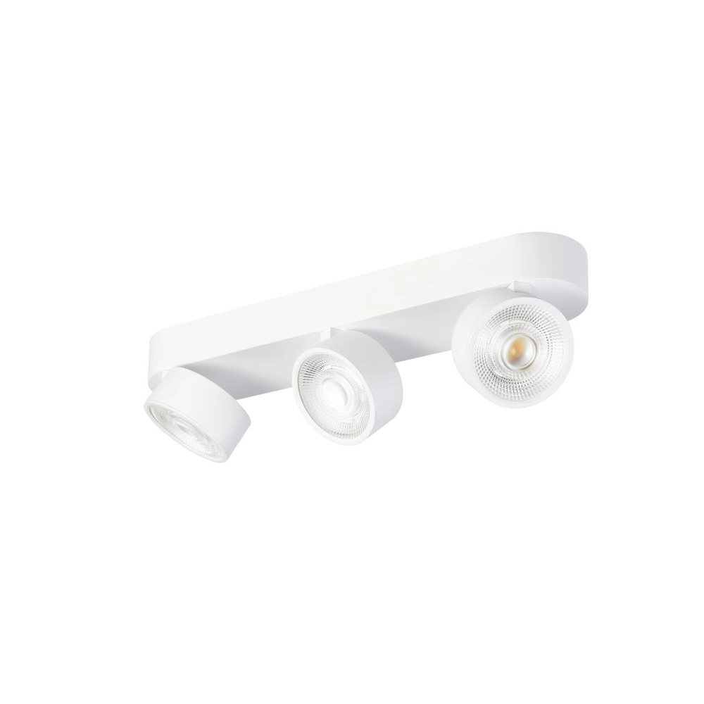 Aufputz-Spot Kalu 2.0 dreifach weiß 3000K SLV 4024163317498