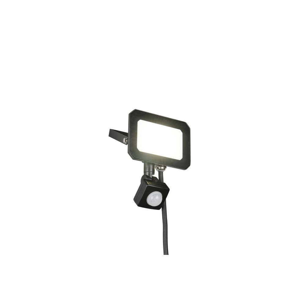 Wandleuchte Funchal schwarz 20W mit Sensor Trio 4017807648089