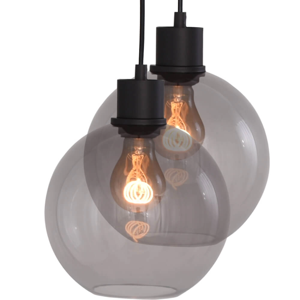 Hängelampe oval Lazise Oval 6x Ø 20cm gold Masterlight 8718121303611