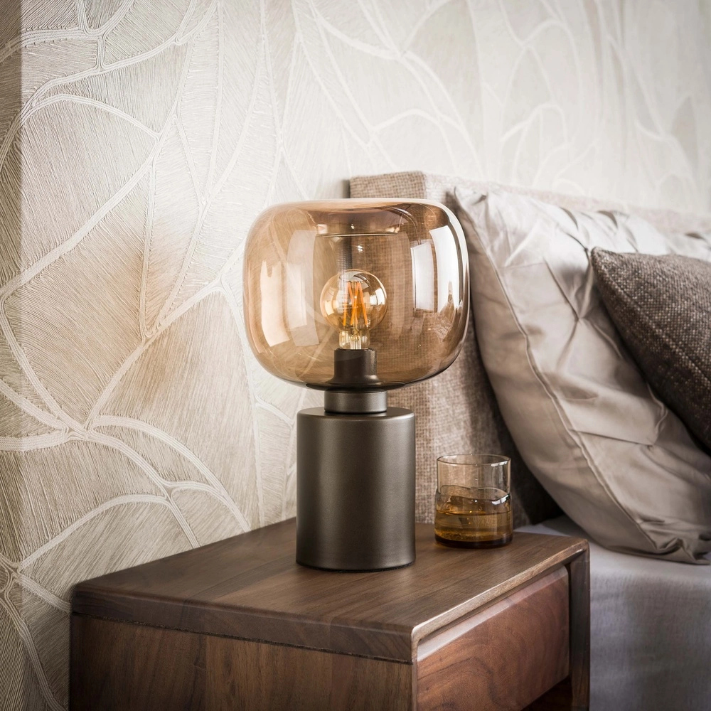 Tischlampendesign Serene Sienna Brown Lyora 8716803514737