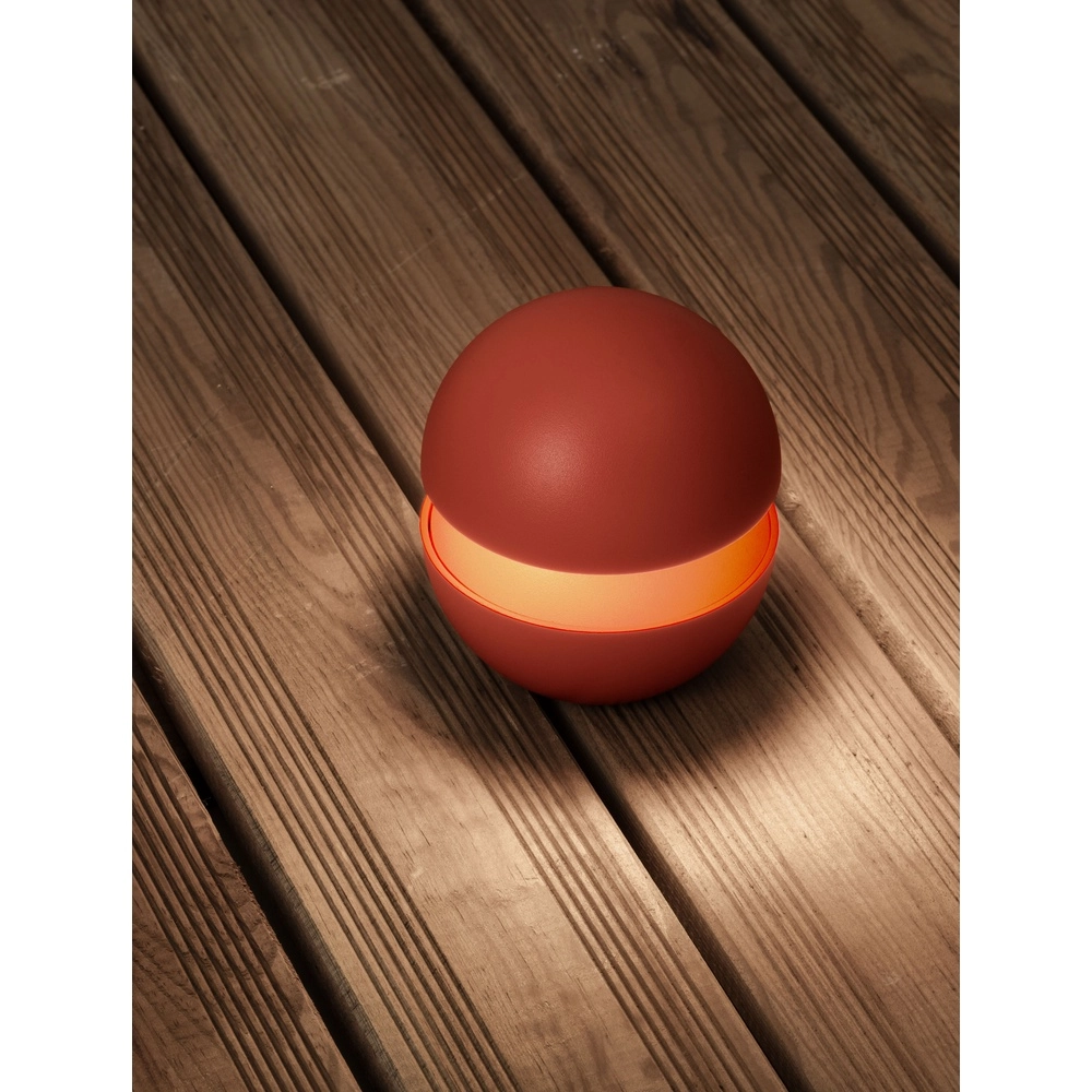 Tischlampe Puk wiederaufladbares Orange Lyora 5212017478566