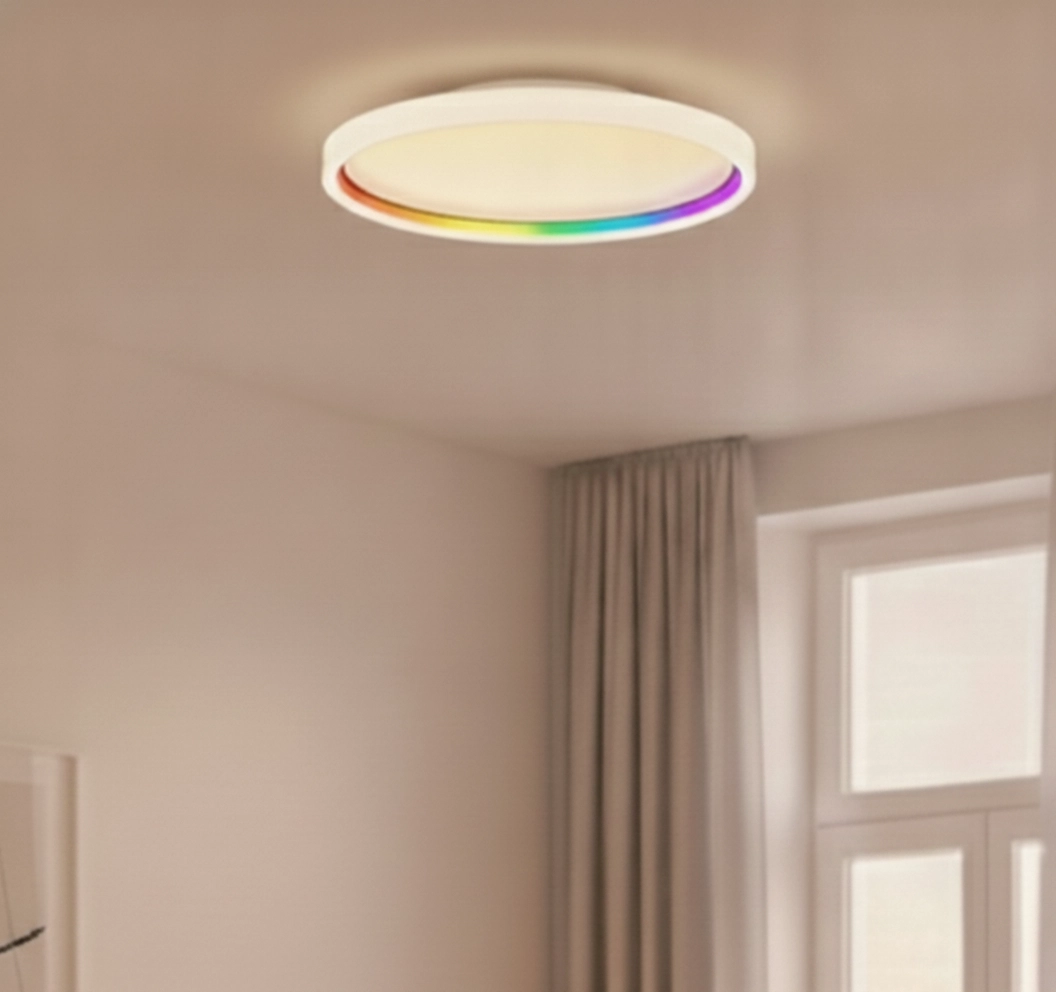 Deckenleuchte Chet Ø 58,3cm mit RGB-Funktion