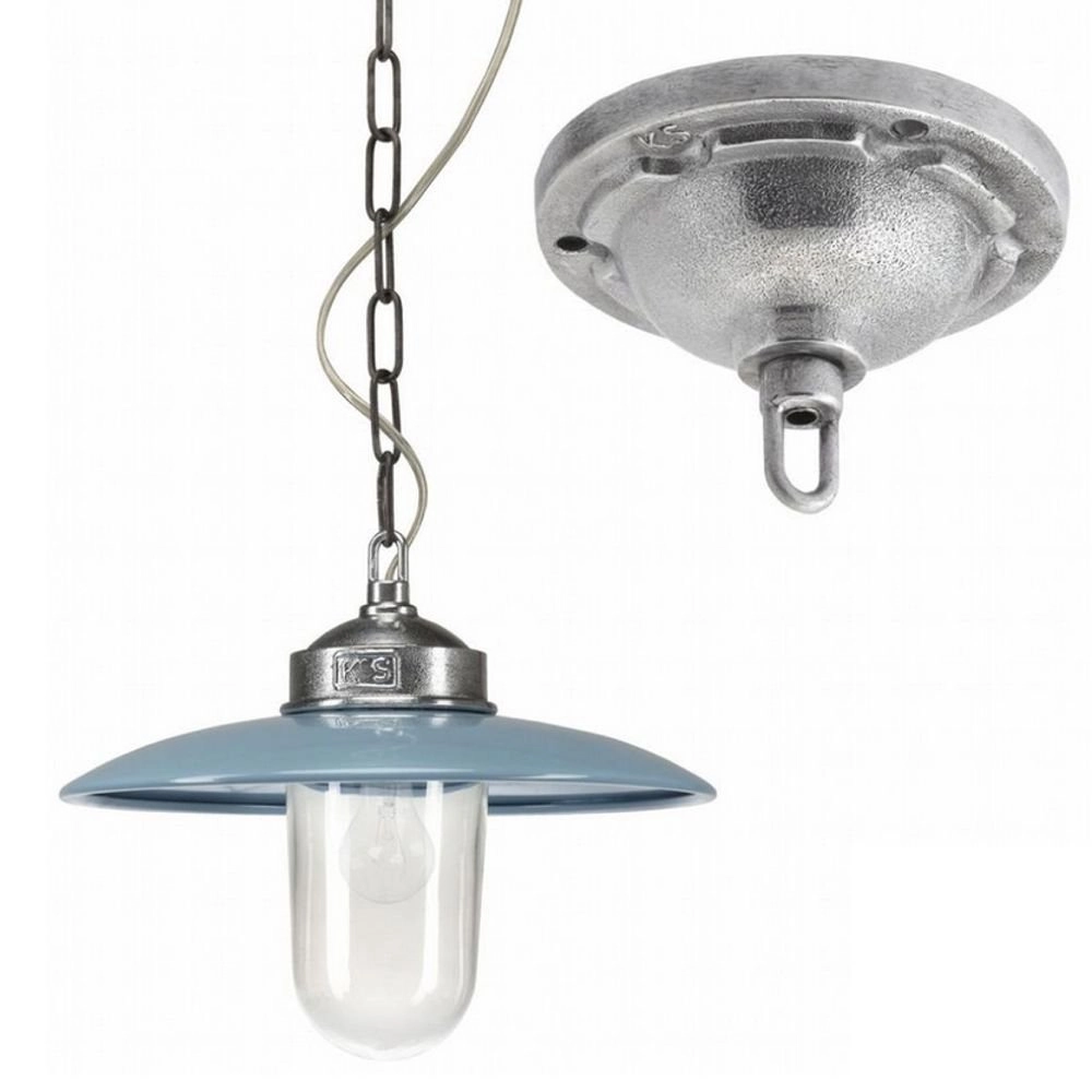 Hängeleuchte für Veranda Solingen Retro Retro blau KS 8714732658102