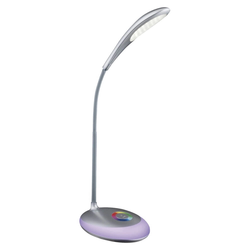 Schreibtischlampe Minea Silber