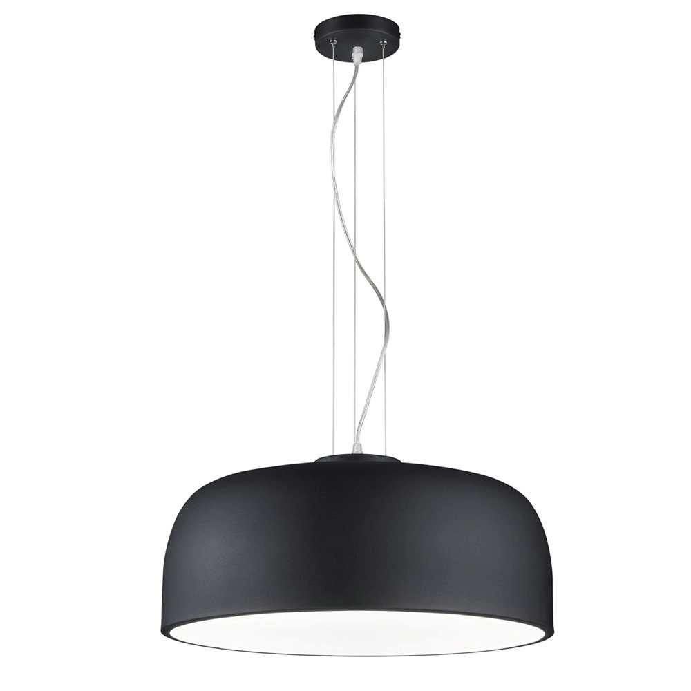 Pendelleuchte Baron 52 cm schwarz Trio 4017807387698