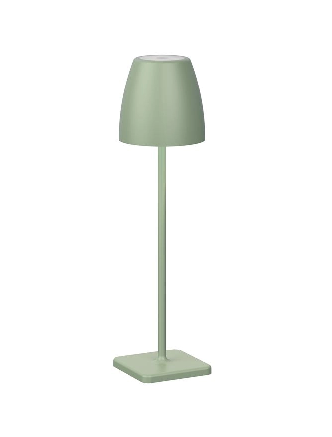 Wiederaufladbare Tischleuchte Colt 38cm olivgrün