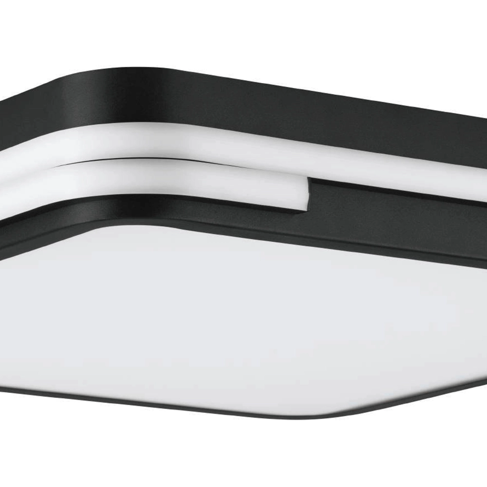 Deckenlampe Zigbee Genovese-Z Schwarz Eglo 9008606252763