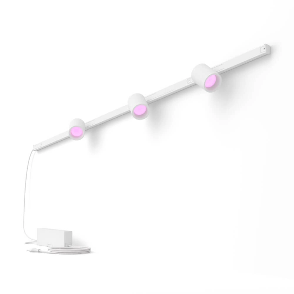 Hue Perifo - White and color Set mit 3 Wandstrahlern weiß Philips 8719514407862