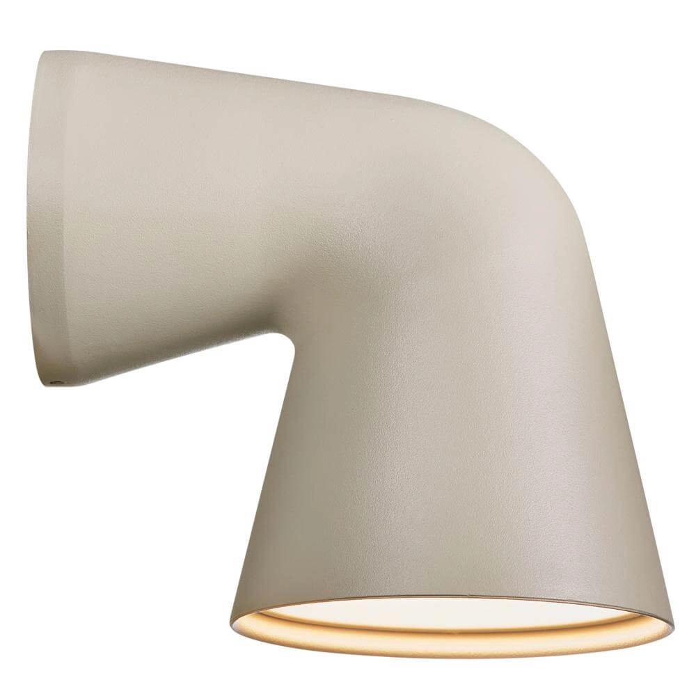 Design-Wandleuchte Front sandbraun Nordlux 5704924012396