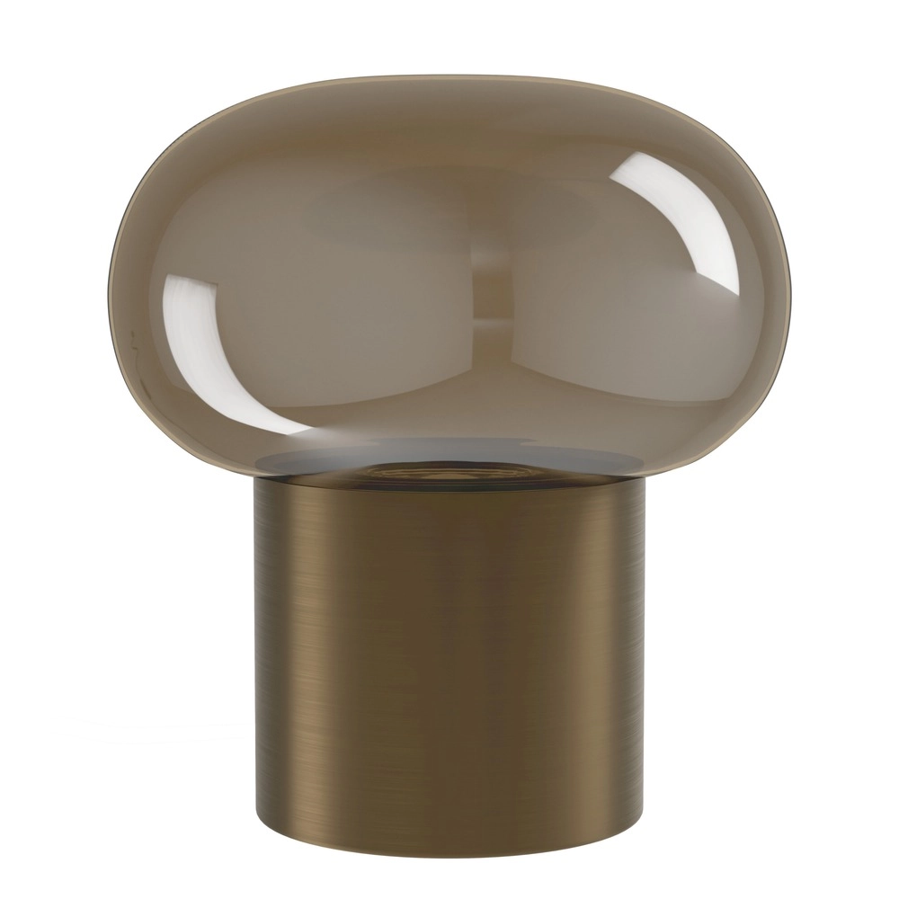 Design-Tischlampe Bravino Kupferbronze Ø 15,5 cm